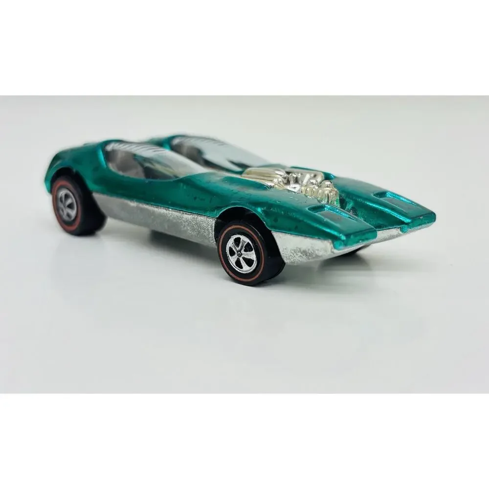Hot Wheels Redline Splittin Image Green US Gray Interior